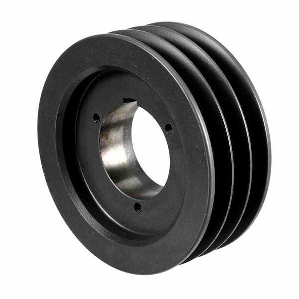 3 Groove Cast Iron Bushed Bore Multiple Sheave, 3B5V62